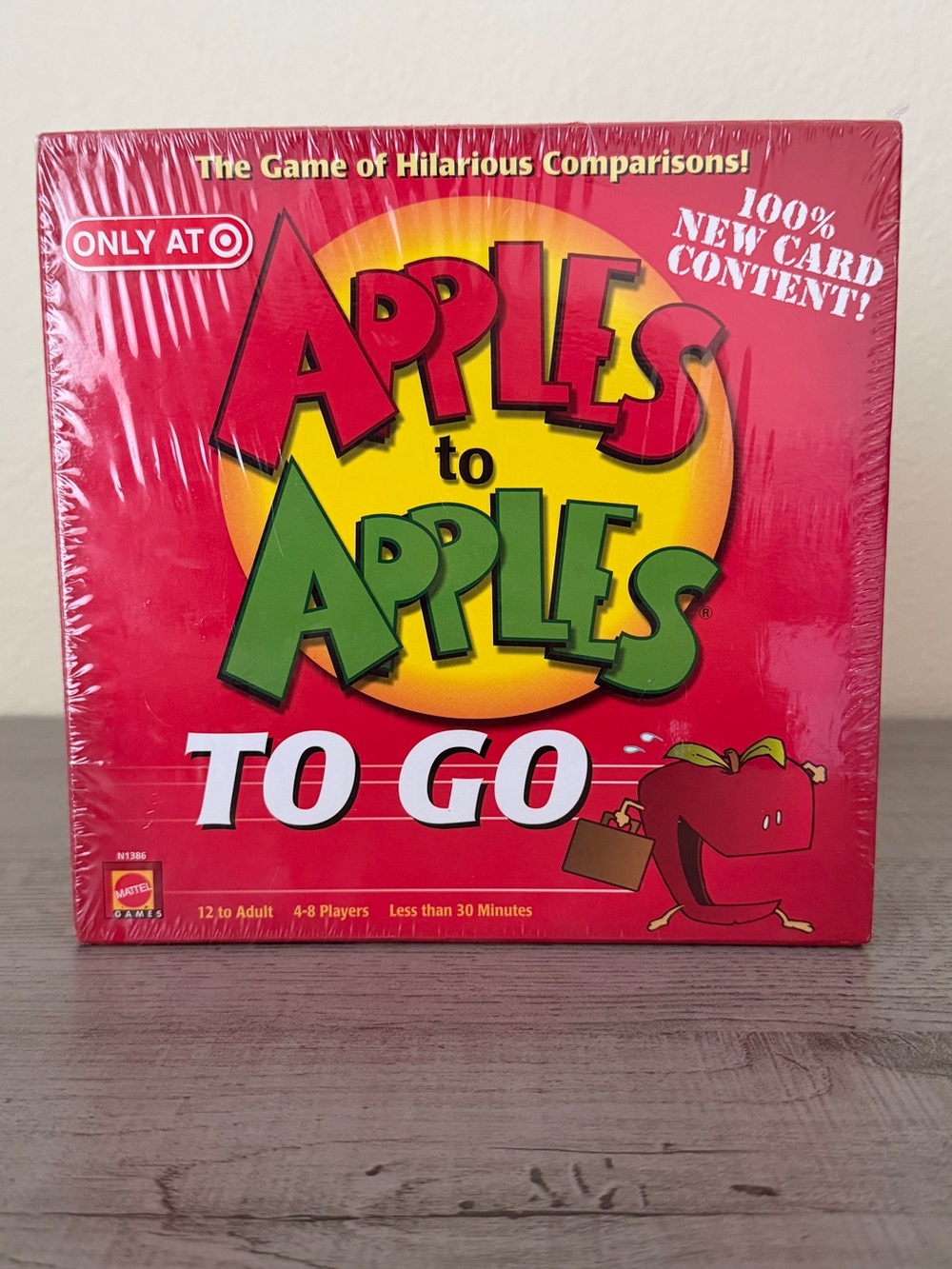 Target Exclusive Apples To Apples To Go Card Game 2007